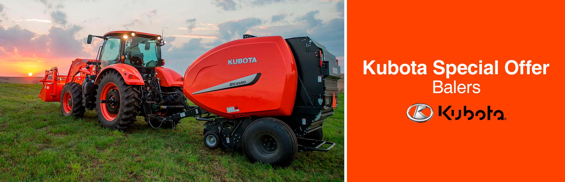 Kubota: Kubota Special Offer - Balers